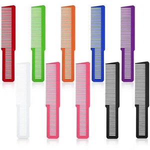 10 Pieces Hair Styling Combs Set: Fine Tooth Comb, Cutting Eye-catching Colors - Picture 1 of 7
