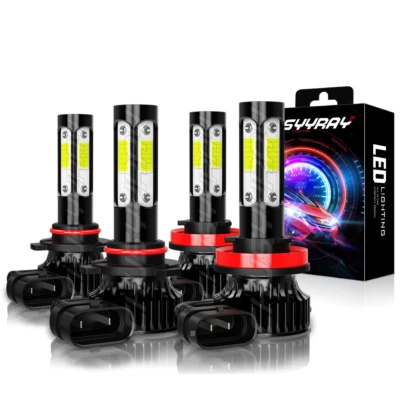 Faros LED + luz antiniebla blanca para Ford Explorer 2011 2012 2013 2014 2015 Foto 1 de 4