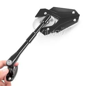 KiWAV Viper Black Mirrors Fairing with Black Adapter for YAMAHA YZF-R6W 06-07 - Picture 1 of 8