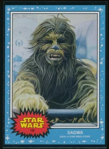 Sagwa - Solo - Topps Star Wars Living Set #192 - PR=1,504 - Picture 1 of 2