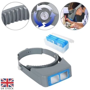 Lenti di ingrandimento testa lente lenti di ingrandimento visiera vetro archetto lenti - Foto 1 di 13