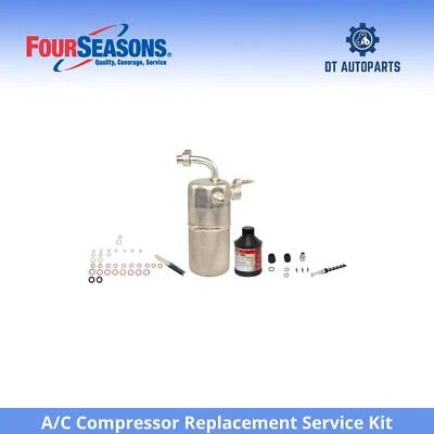 Kit de servicio de reemplazo de compresor de aire acondicionado para GMC Yukon XL 1500 2000-2002 4 estaciones Foto 1 de 4