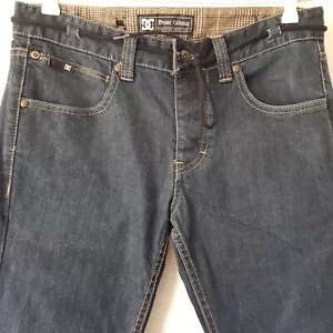 DC Shoes Men's Denim Jeans Devine Calloway Size 32 Button Fly - Picture 1 of 12