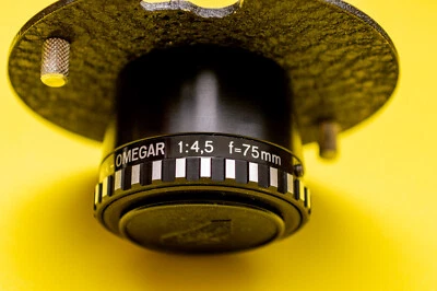 Lente de ampliación Rodenstock Munchen OMEGAR 75 mm f/4,5, hecha en Alemania -CH Foto 1 de 4