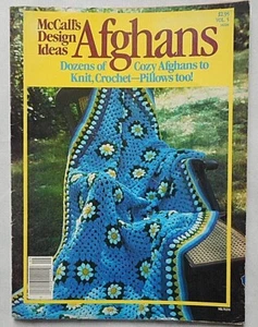 Vintage Mc Call's Design Ideas Afghans Vol 5 - Picture 1 of 10