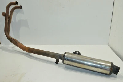 SUZUKI GSX 750 F GR78A AUSPUFF AUSPUFFANAGE SCHALLDÄMPFER LINKS EXHAUST SYSTEM - Bild 1 von 4