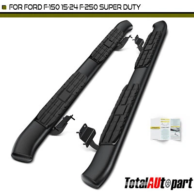 for Ford F-550 F-450 Super Duty F-150 Extended Cab/Super Cab 4.25" Side Step Bar - Image 1 of 4