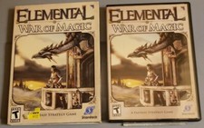 Elemental: War of Magic (Games for Windows PC DVD, 2010) FREE SHIPPING!