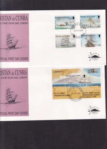 Tristan da Cunha 1978 Queen Elizabeth II Coronation choice of FDC signed Cover
