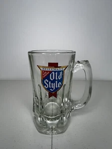 Vintage Heileman's Old Style Bier Schweres Glas Becher G Heileman Brauerei - Bild 1 von 1