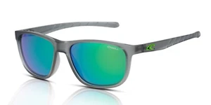 O'Neill Men's Sunglasses Polarised ONS-9025 2.0 108P Matte Grey/Green Mirror - Picture 1 of 4