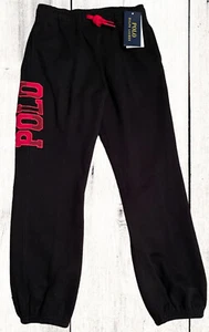 NEW-Polo Ralph Lauren SZ: 6X Boys Joggers Sweat/Lounge Pants Holiday Plaid Logo - Picture 1 of 10