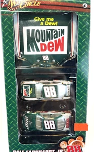NASCAR Dale Earnhardt Jr #88 Mountain Dew 1:64 Diecast Car & Hood Winners Circle - Picture 1 of 4
