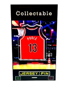 Washington Wizards Jordan Poole jersey lapel pin-Collectable - Picture 1 of 1