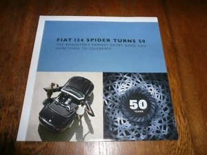 Fiat 124 Spider Sales Brochure  - Picture 1 of 5