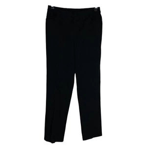 Pantaloni donna Denim & Co. nuovi taglia 4 pantaloni elasticizzati tasche neri comodi - Foto 1 di 8