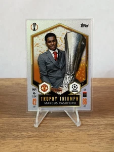 Marcus Rashford Trophy Triumph Match Attax 2024/2025 Manchester 24/25 # 436 - Picture 1 of 2