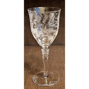 Vintage ROCK SHARPE 7 1/2" Water Glass Stem Goblet 2009-5 - Picture 1 of 4