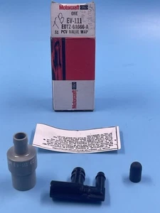 Ford Motorcraft EV-111 EOTZ-6A666-A PCV Valve Black VINTAGE NOS NIB - Bild 1 von 1