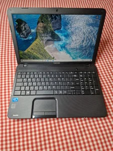 Toshiba Satellite C850-1NU 15.6" Celeron 1000M 1.8GHz 8Gb RAM 250GB HDD WIN 10 - Picture 1 of 18