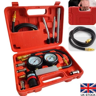 Engine Cylinder Leak Down Tester Extension Rod Compression Leakage Detector Kit - Image 1 of 4