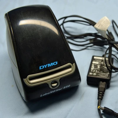 DYMO LabelWriter 450 THERMAL LABEL PRINTER +  ALL CABLES 🟢PERFECT WORKING ORDER - Image 1 of 4