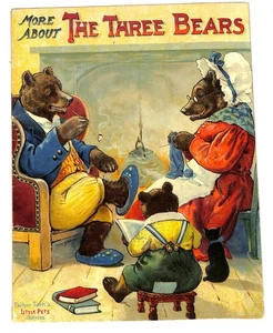 MORE ABOUT THE THREE BEARS, GHT artist, Tuck 6740, circa 1910 - Picture 1 of 9