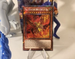 ⚡️The Winged Dragon of Ra - RA03-EN137 Platinum Secret Rare NM+ Yugioh TCG - Picture 1 of 2