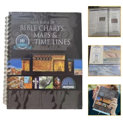 Rose Book Of Bible Charts, Maps And Time Lines, Volume 1 Full-Color Bible Chart - image 1 of 4