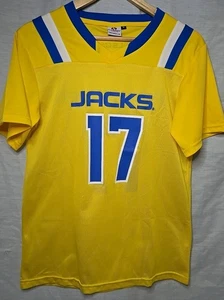 SDSU South Dakota State Jacks Synergy #17 Jersey Shirt, Sz Med, Yellow/Blue - Picture 1 of 8