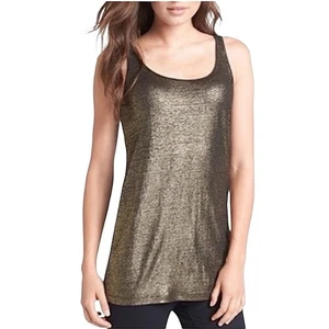 Camiseta sin mangas Eileen Fisher de lino orgánico brillante talla S - Imagen 1 de 8