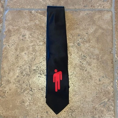 New!! BILLIE EILISH Red Blohsh Black Tie - Image 1 of 4