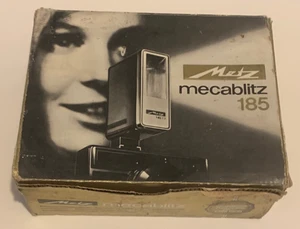 Metz Mecablitz 185 originalverpackt ungeprüft als zweipoliger Stecker daher als Ersatzteile verkauft - Bild 1 von 6