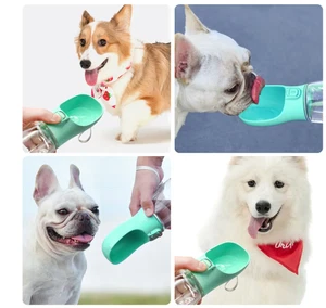 MalsiPree DWB-908005 auslaufsicherer tragbarer Welpen-Wasserspender - blau - Bild 1 von 3