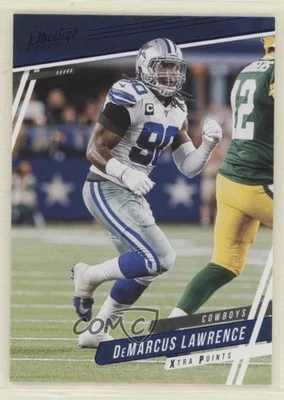 2020 Panini Prestige Xtra Points Blue DeMarcus Lawrence #74 - Image 1 of 2