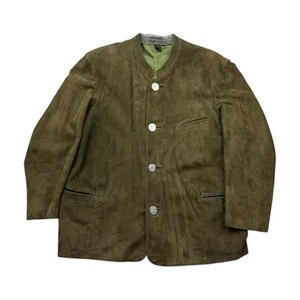 Meindl Trachten Lederjacke Gr. XL 100% Leder Dunkel Wildbock Bavaria vintage KW5 - Bild 1 von 11