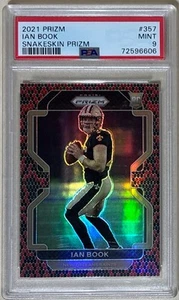 Ian Book 2021 Prizm Snakeskin RC #357 - PSA 9 - New Orleans Saints - Imagen 1 de 2