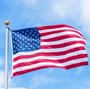Bandera Americana Exterior 3x5 pies Resistente Bordada Estrellas Bandera Espesa Bandera de Estados Unidos - Imagen 1 de 5