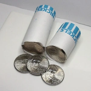 ONE 2024 P Uncirculated Jefferson Nickel from Original Bank Roll. 1 MÜNZE !!! - Bild 1 von 3