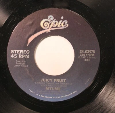 45 Mtume - Juicy Fruit / juicy fruit Part II (The Notorious B.I.G. Sample) - Image 1 of 2