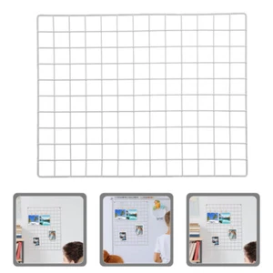 2pcs Wire Wall Grid Panel for Kindergarten Multi-Functional Photo Display Grid - Picture 1 of 12