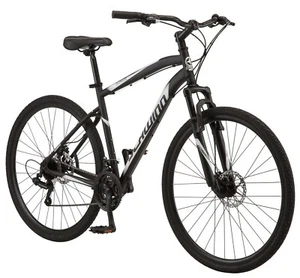 Schwinn Glenwood Hybrid Bike, 21 speeds, 700c wheel, black, mens style frame - Picture 1 of 8