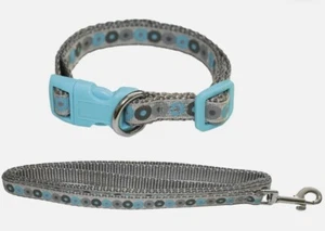 Little Rascals Welpen / kleine Hunde Halsband und Leine Set blau - Bild 1 von 6