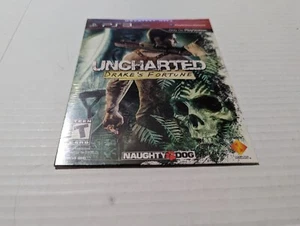 Uncharted Drake's Fortune (Playstation 3 PS3) Promo Funda Cartón Totalmente Nueva - Imagen 1 de 2