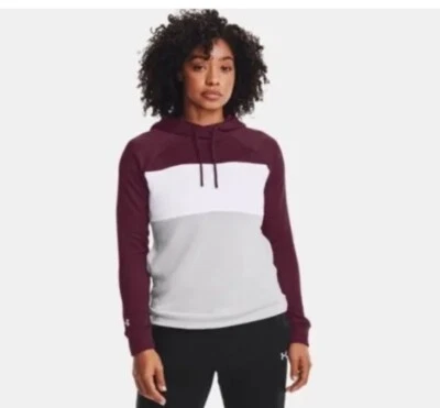 Under Armour XL Qualifier Sudadera con Capucha Pullover Bloqueado Manga Larga Camiseta Atlética Nueva con Etiquetas Foto 1 de 4