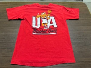 Camiseta roja de baloncesto Arizona Wildcats 1988 de colección para hombre - "Basket Cats" - XL - Imagen 1 de 6