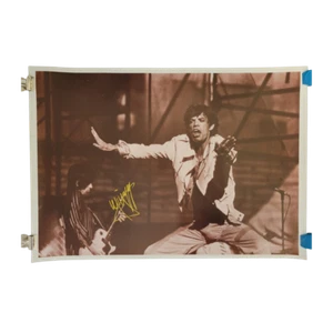 Mick Jagger signed poster - Picture 1 of 1