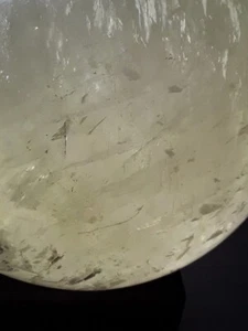 Enorme Dorato Verde Selenite Sfera - Foto 1 di 12