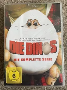 DINOSAURS COMPLETE DVD TV SERIES GERMAN IMPORT VERY RARE - NEW SEALED (SEE DESC) - Picture 1 of 7