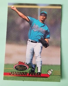 1993 Topps Stadium Club #457 JUNIOR FELIX Florida Marlins - Picture 1 of 2